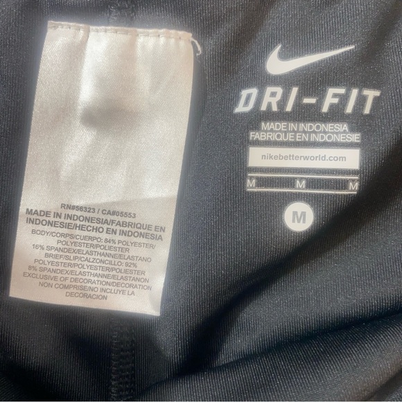 Nike Dri-Fit Running Shorts Medium Blue Just Do It Lined Athletic Gym - Picture 6 of 12